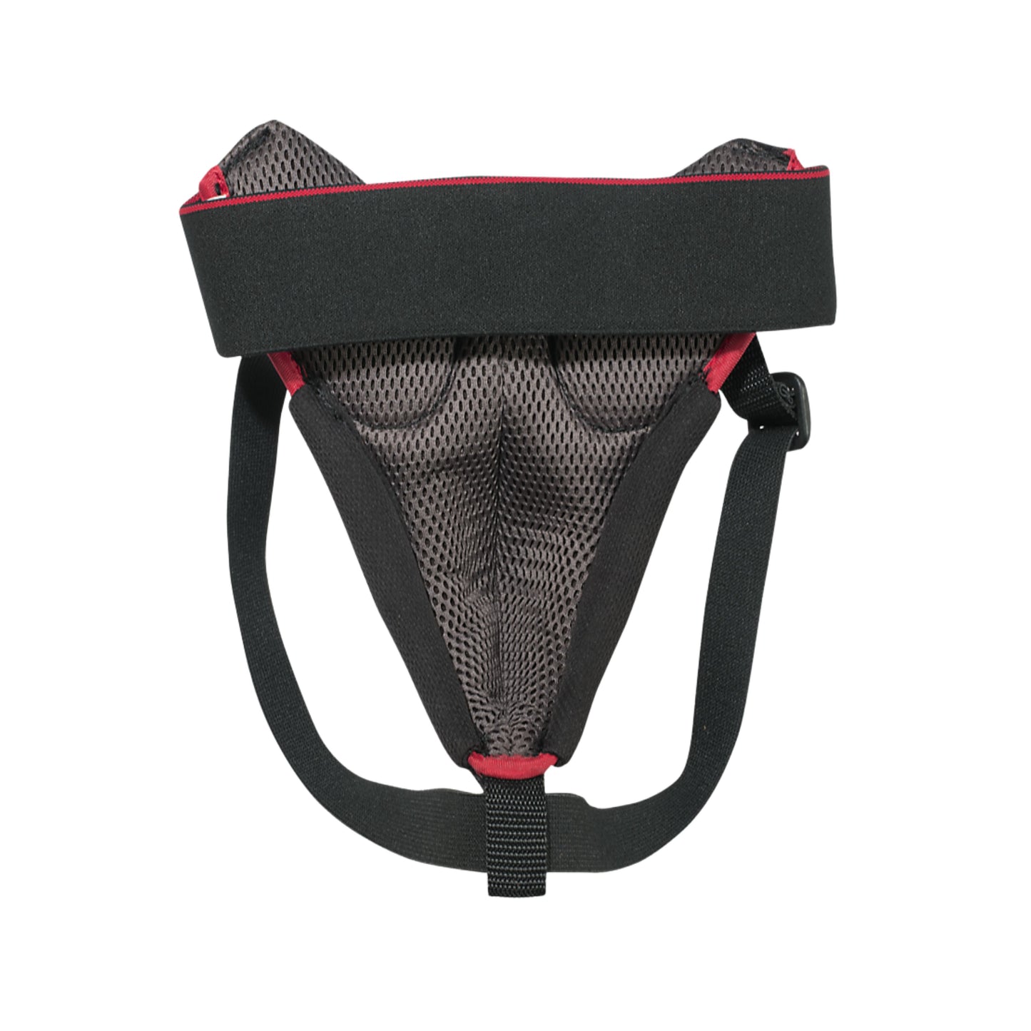 A photo of the CCM Phenom Goalie Pelvic Protector Junior in colour black and red and white.