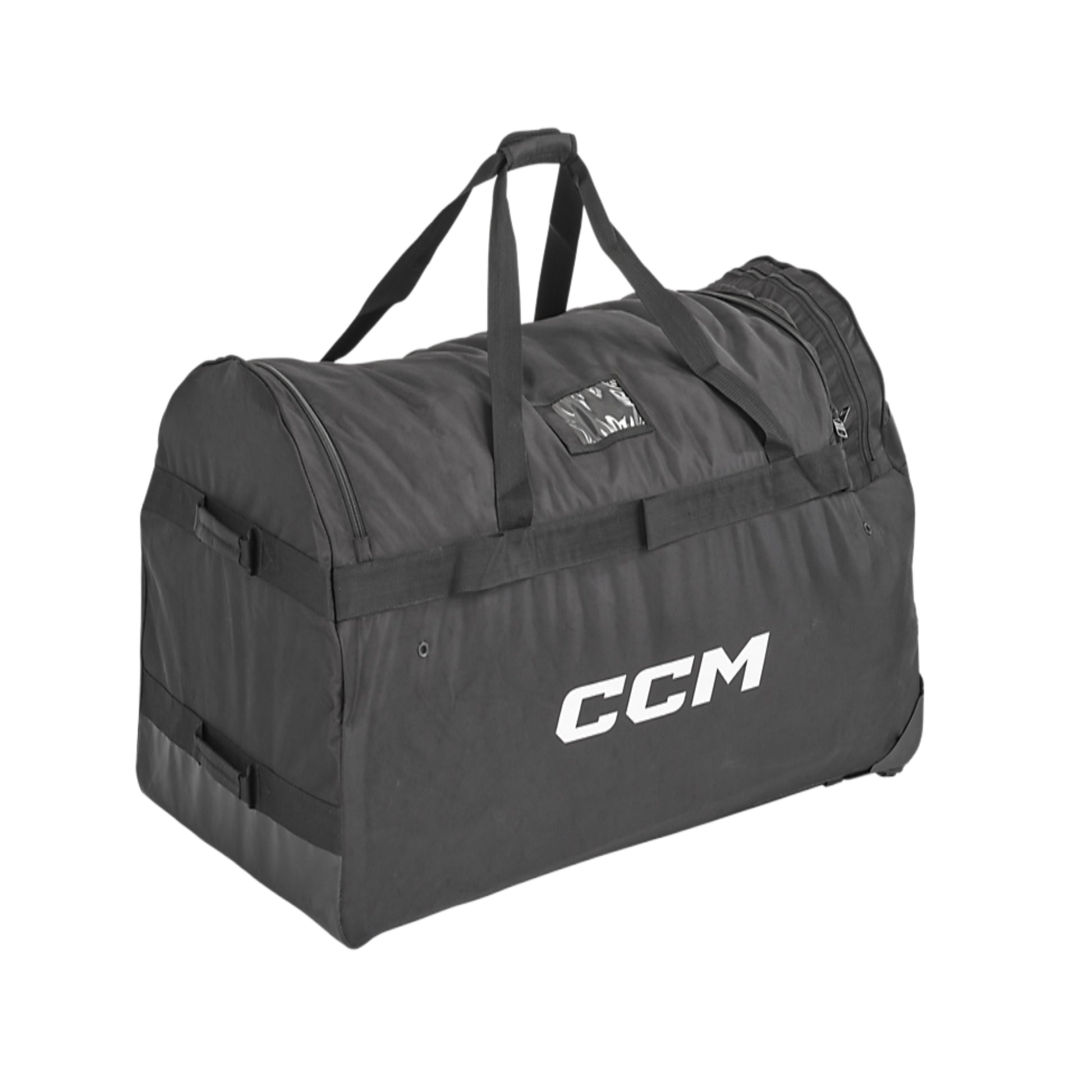 A photo of the CCM Pro Goalie Wheel Bag 44" in colour black.