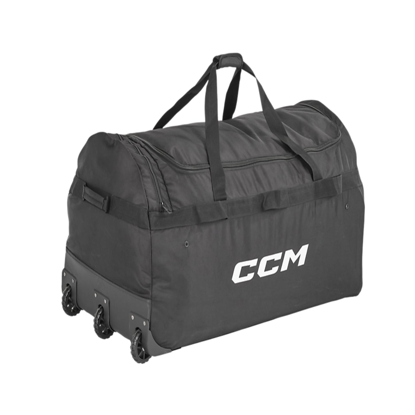 A photo of the CCM Pro Goalie Wheel Bag 44" in colour black.