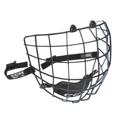 A photo of the CCM Pro Hockey Facemask in colour black.