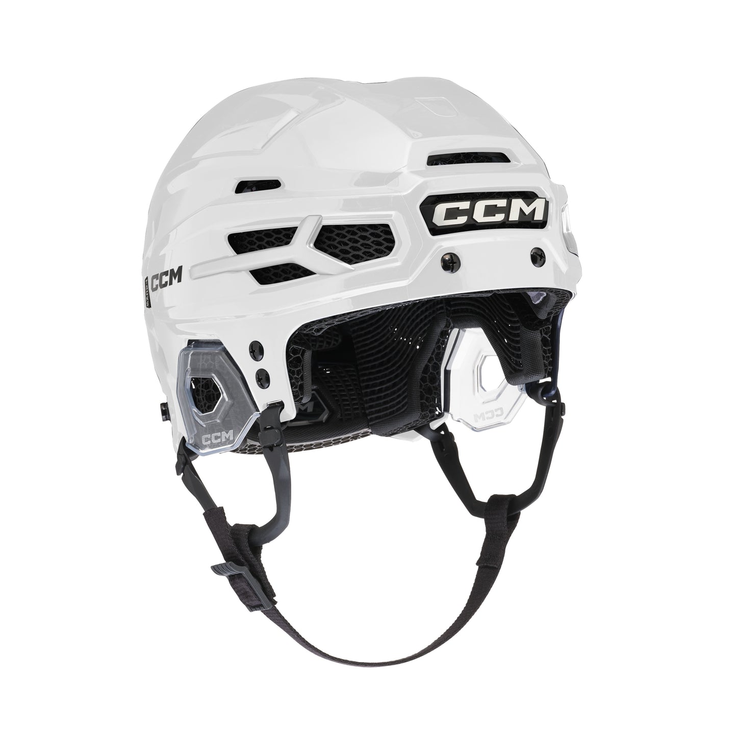 A photo of the CCM Tacks X Pro Hockey Helmet (2026) in colour white.