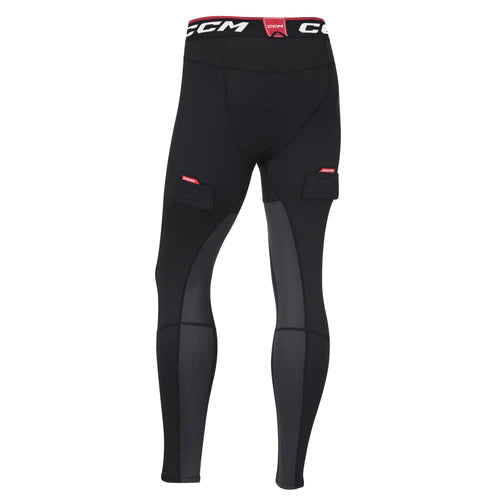 CCM Youth Baselayer Jock Pants with Gel Application Back