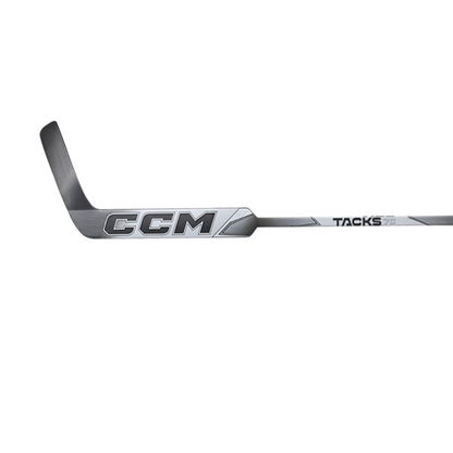 A photo of the CCM Tacks 70 P4 Senior Goalie Stick in colour white and black. 
