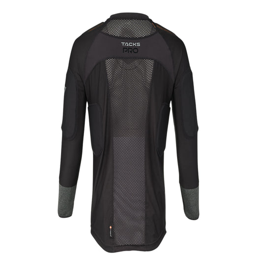 A photo of the CCM Tacks Goalie Tacks Pro Baselayer Top Senior in colour black.