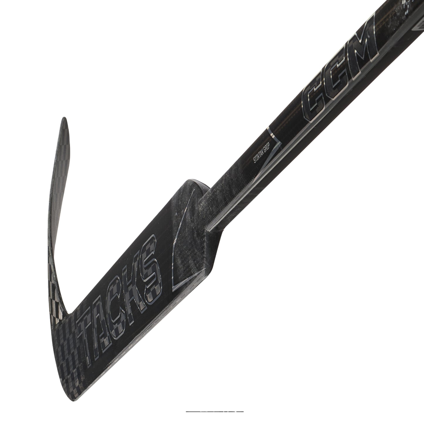 A photo of the CCM Tacks Pro P1 Goalie Stick in colour black.