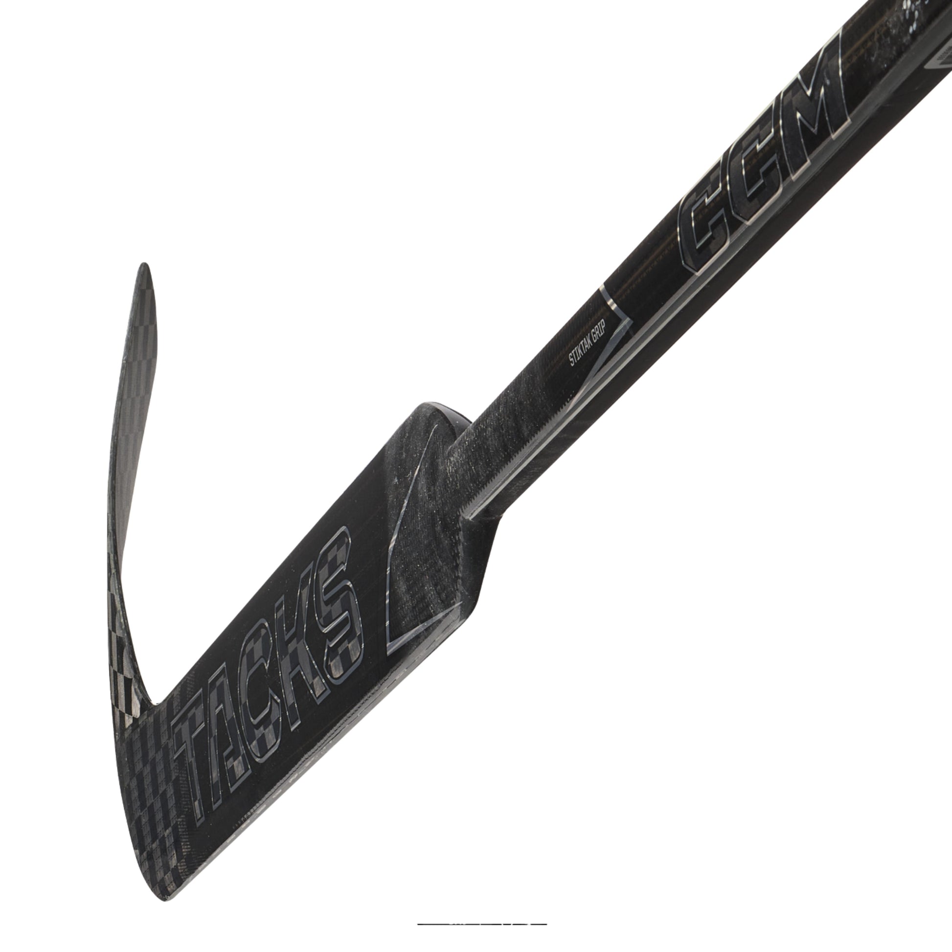 A photo of the CCM Tacks Pro P1 Goalie Stick in colour black.