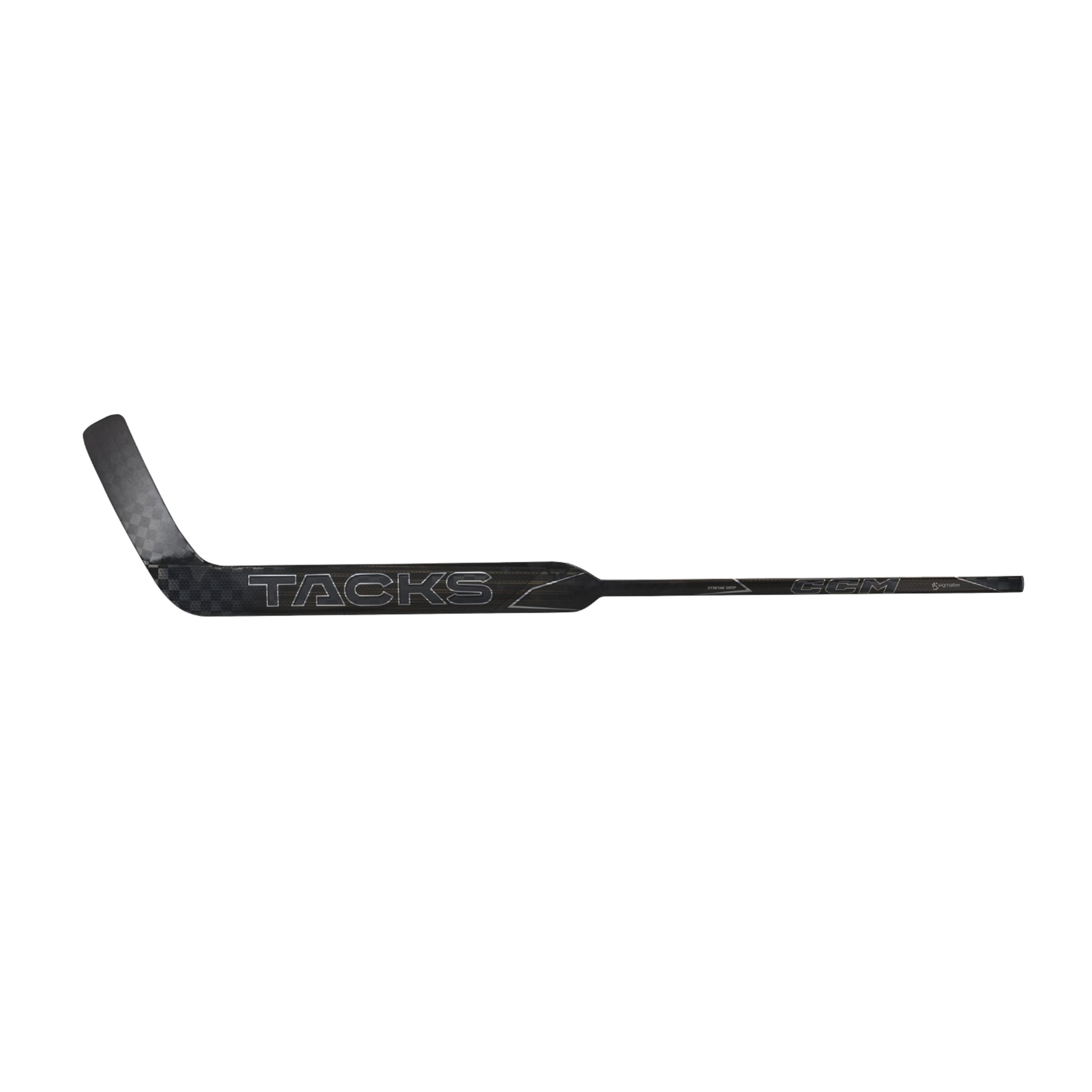 A photo of the CCM Tacks Pro P1 Goalie Stick in colour black.