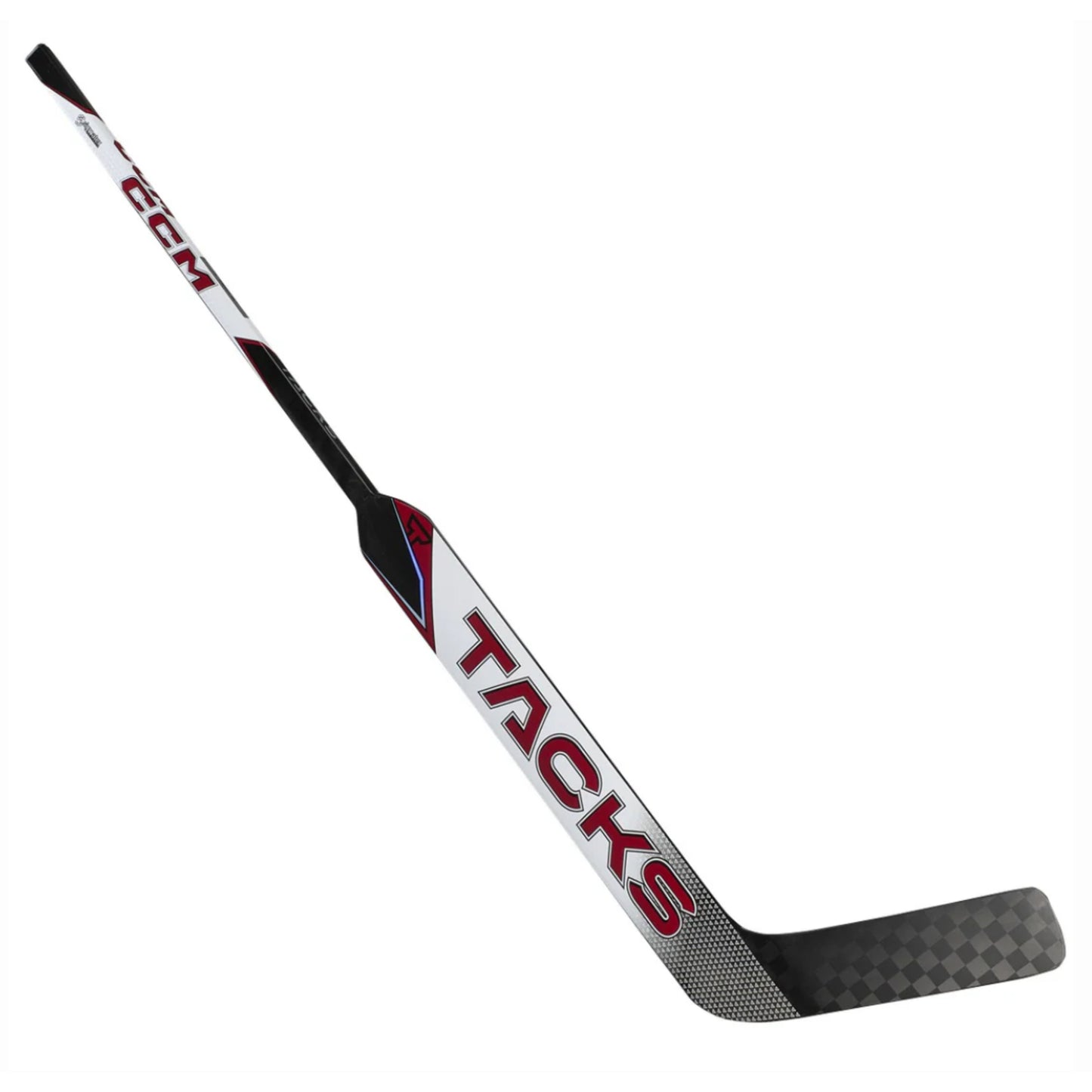 A photo of the CCM Tacks P4 Goalie Stick in colour Red