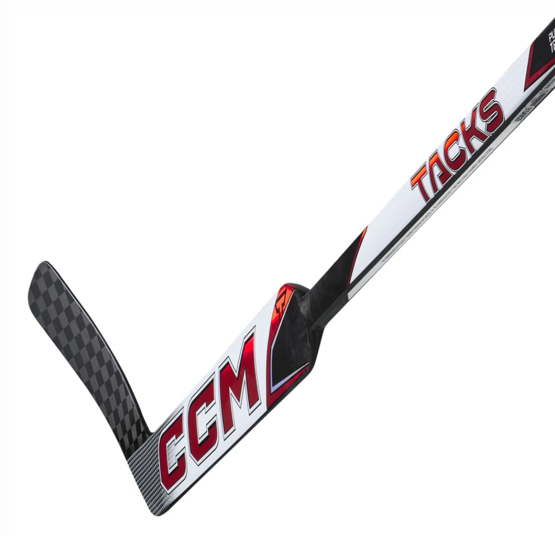 A photo of the CCM Tacks P4 Goalie Stick in colour Red