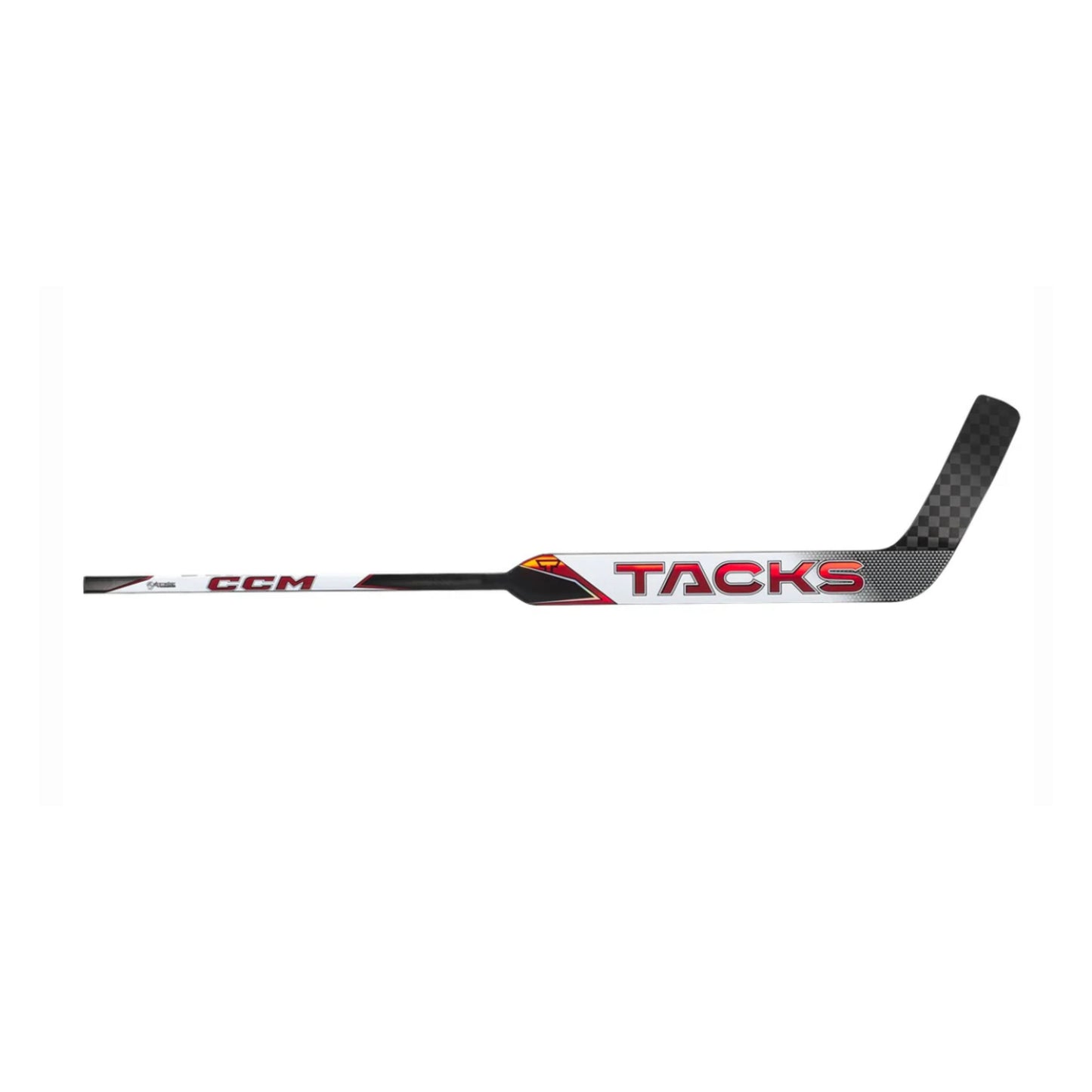 A photo of the CCM Tacks P4 Goalie Stick in colour Red