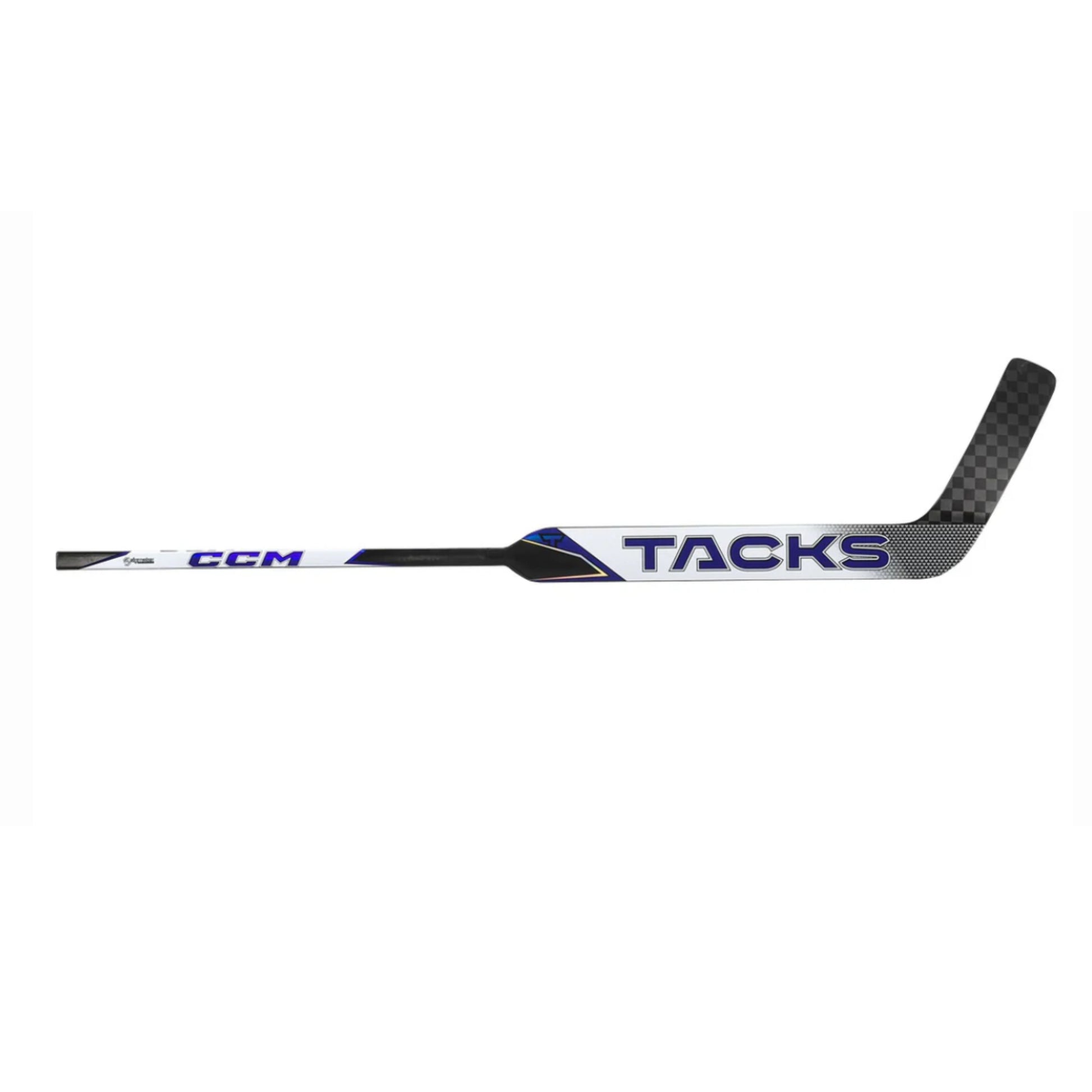 A photo of the CCM Tacks P4 Intermediate Goalie Stick in colour Royal