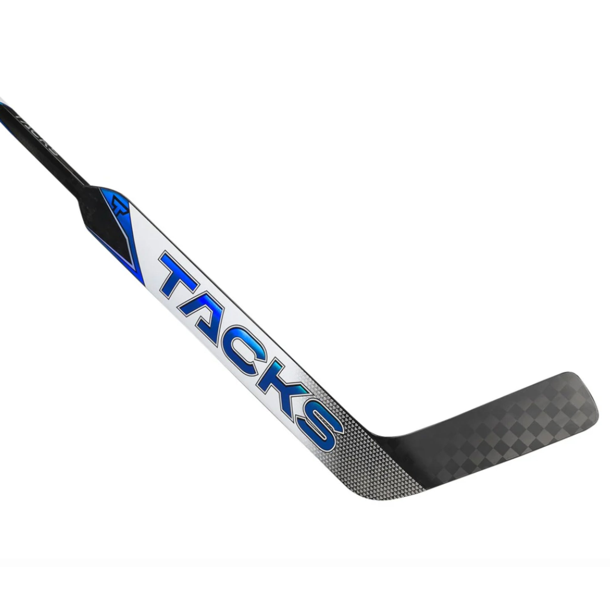 A photo of the CCM Tacks P4 Intermediate Goalie Stick in royal blue.