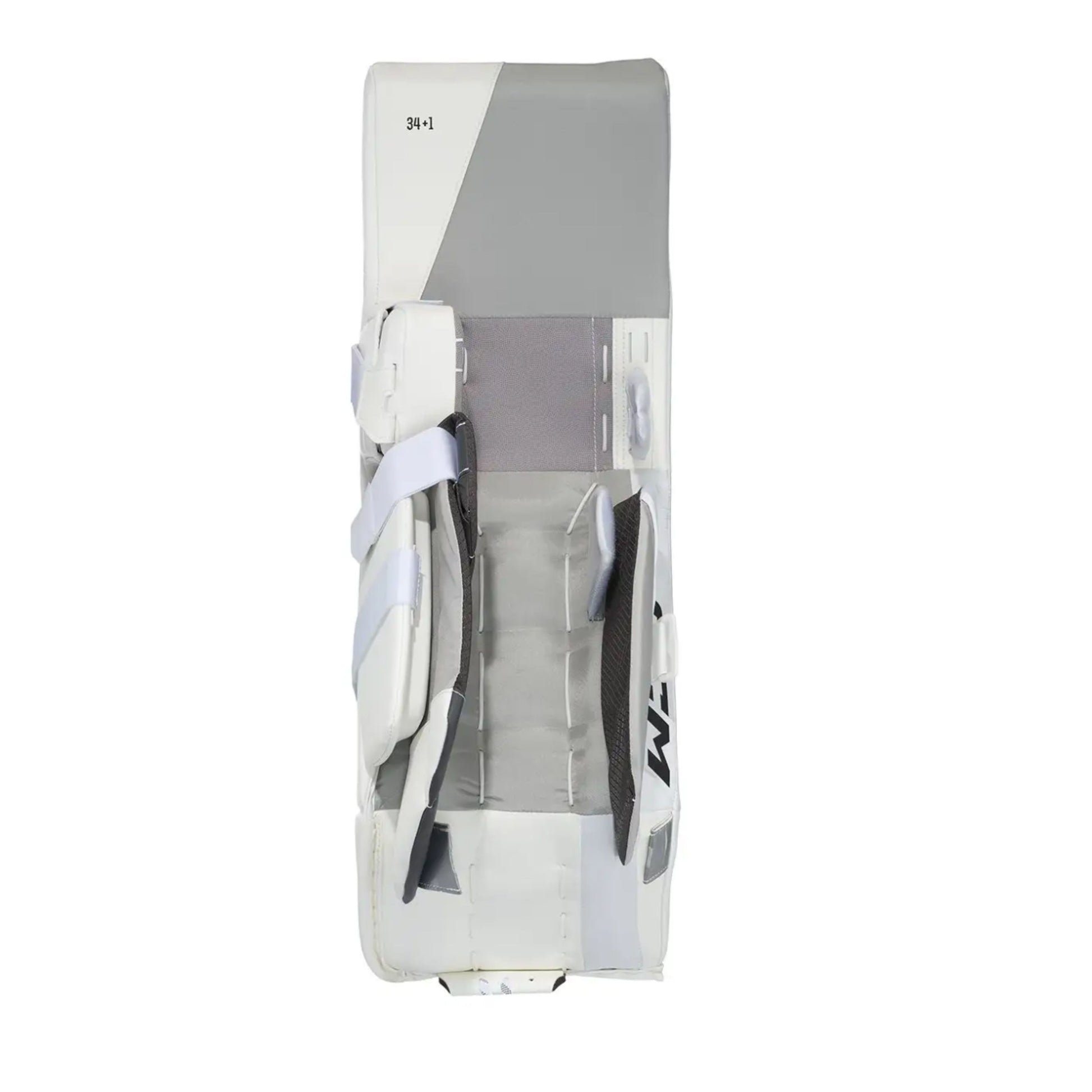 A photo of the CCM Tacks Pro Senior Goalie Pads (2026) in colour white.