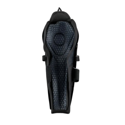 A photo of the CCM Tacks Vector Hockey Shin Guards in colour black and white.