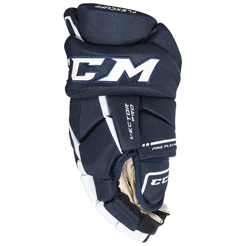 CCM Tacks Vector Pro Junior Hockey Gloves - Source Exclusive Side