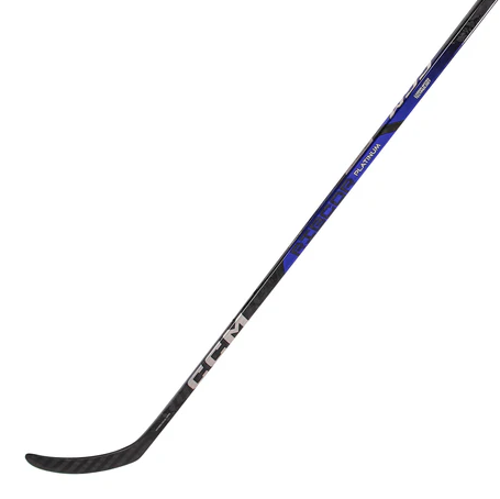 A photo of the CCM Ribcor Platinum Senior Hockey Stick in colour black.