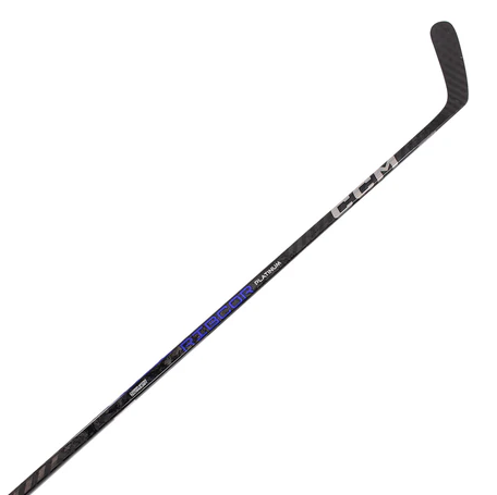 A photo of the CCM Ribcor Platinum Senior Hockey Stick in colour black.