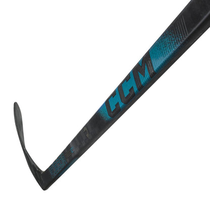 A photo of the CCM Ribcor Trigger 10 Pro Hockey Stick In colour teal.