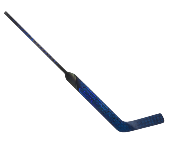 The CCM Vizion P4 Senior Goalie Stick Navy in colour navy