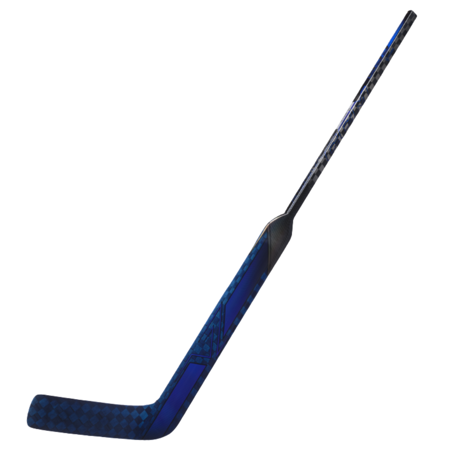 The CCM Vizion P4 Senior Goalie Stick Navy in colour navy