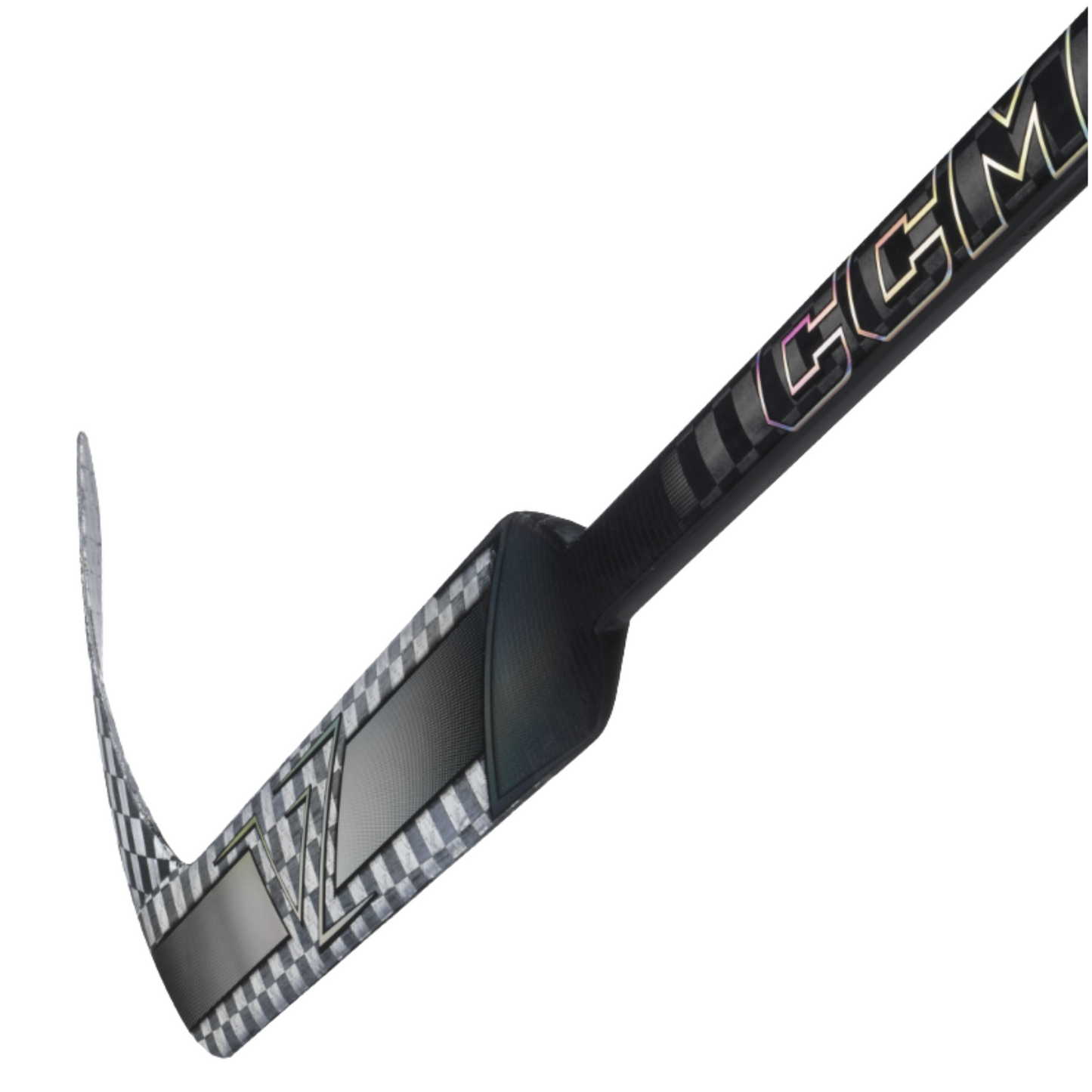 A photo of the CCM Vizion P4 Senior Goalie Stick in colour silver.