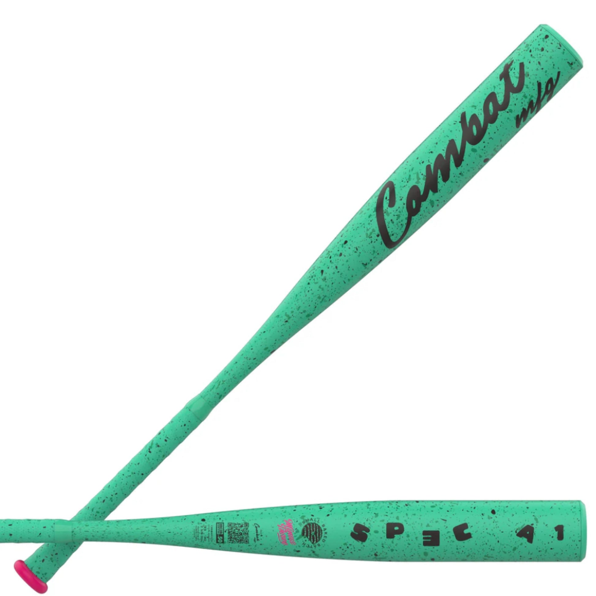 A photo of the Combat Cookie Jar Mint Chip SPEC-A1 (-3) BBCOR Baseball Bat in colour green.
