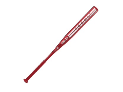 A photo of the Combat Performance Stang Cody Roton Jones CR-1 12.5" USSSA Slo-Pitch Bat in colour red and white.
