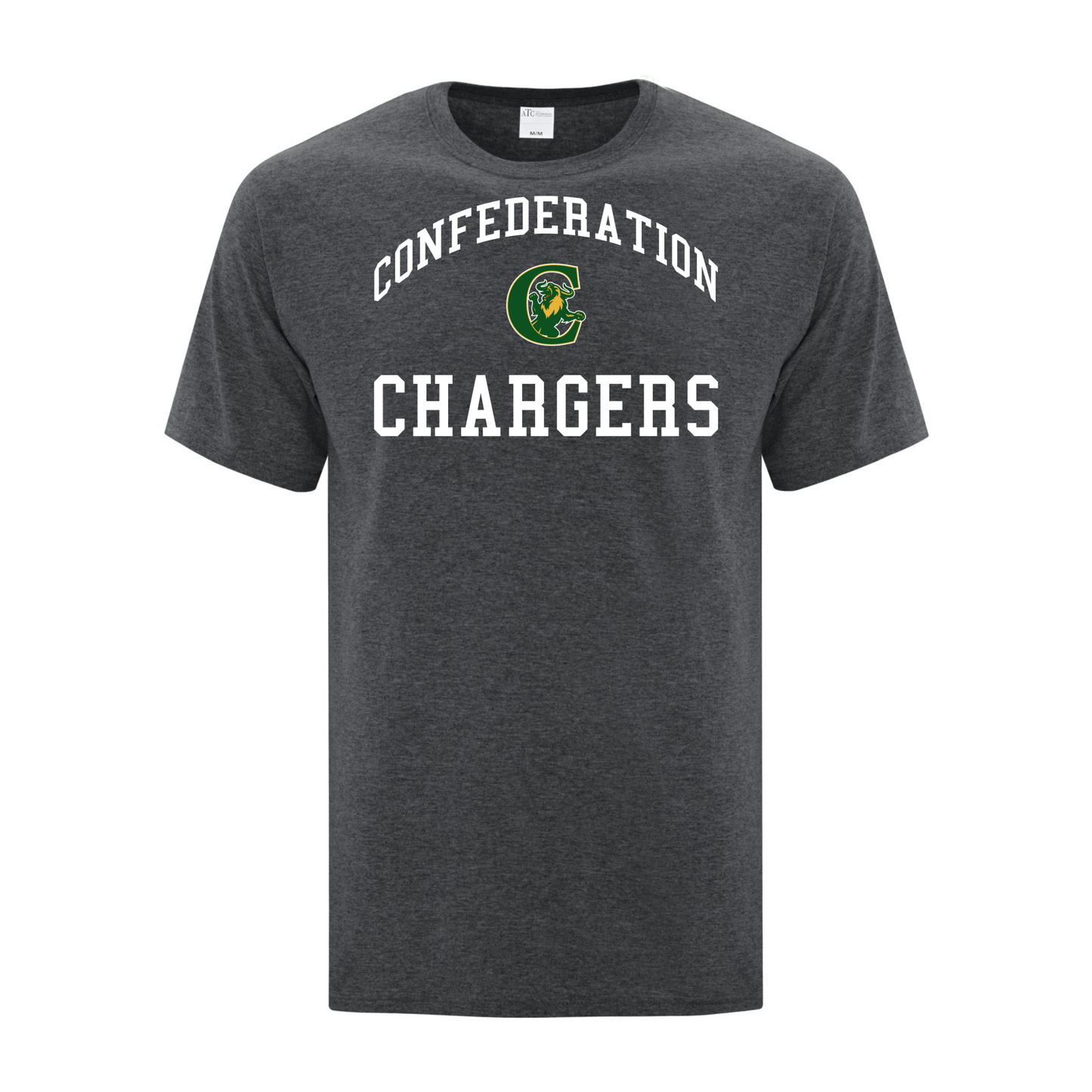 A photo of the Confederation Chargers in colour dark grey
