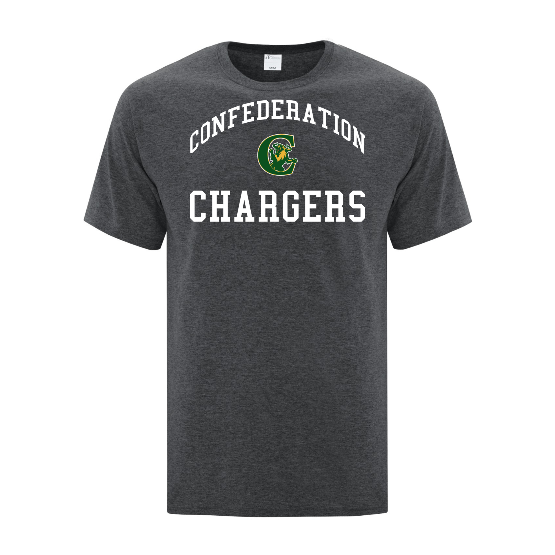 A photo of the Confederation Chargers in colour dark grey