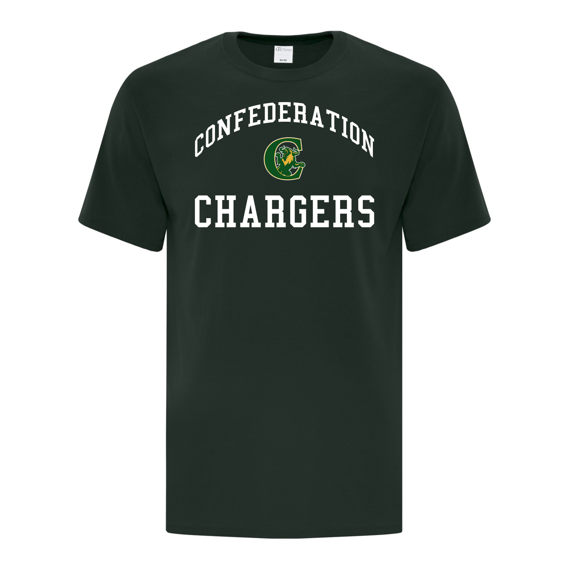 A photo of the Confederation Chargers in colour green