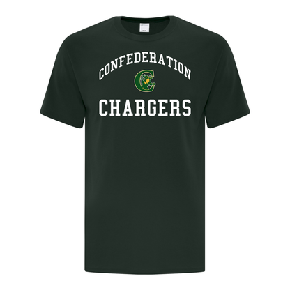 A photo of the Confederation Chargers in colour green