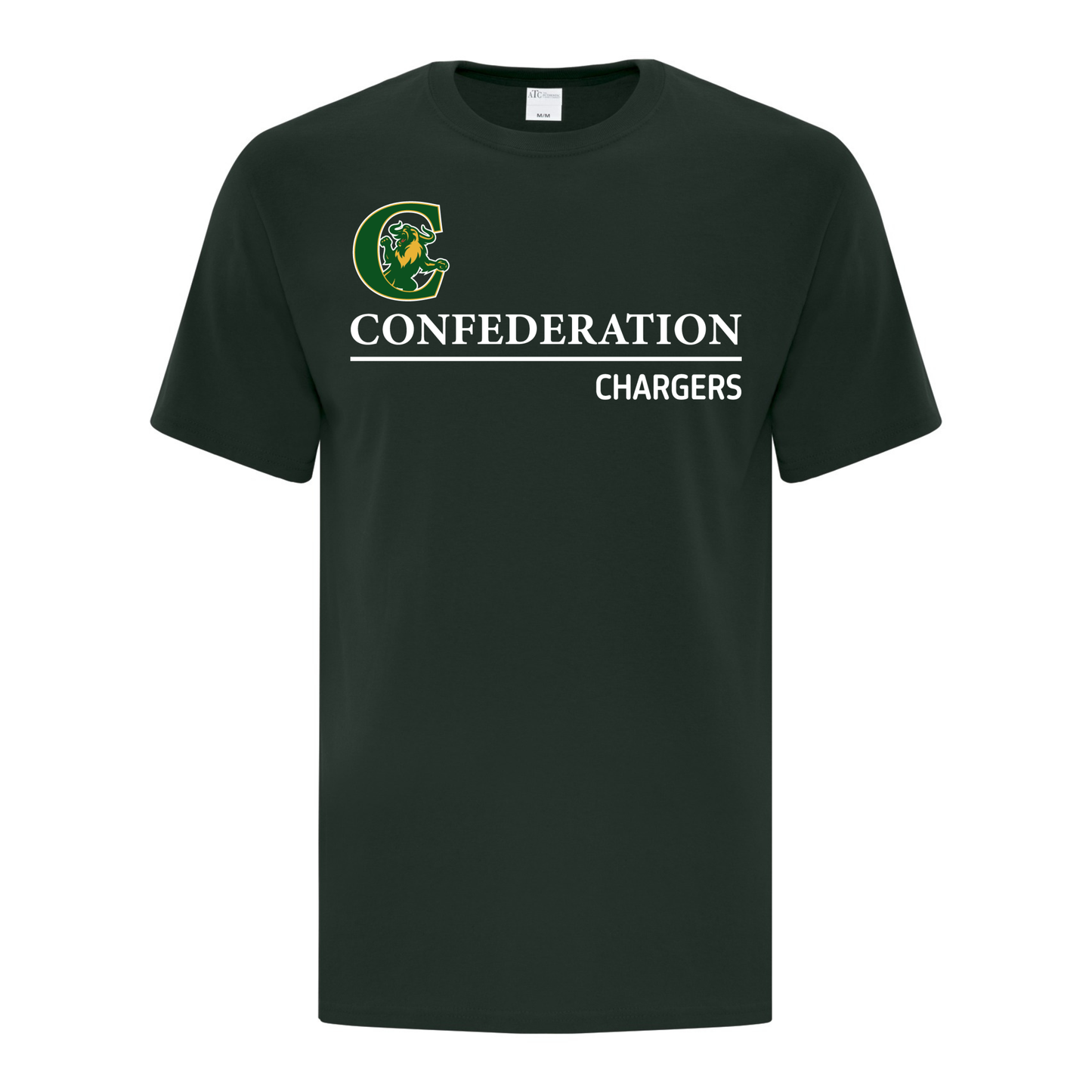 A photo of the Confederation Chargers in colour forest green
