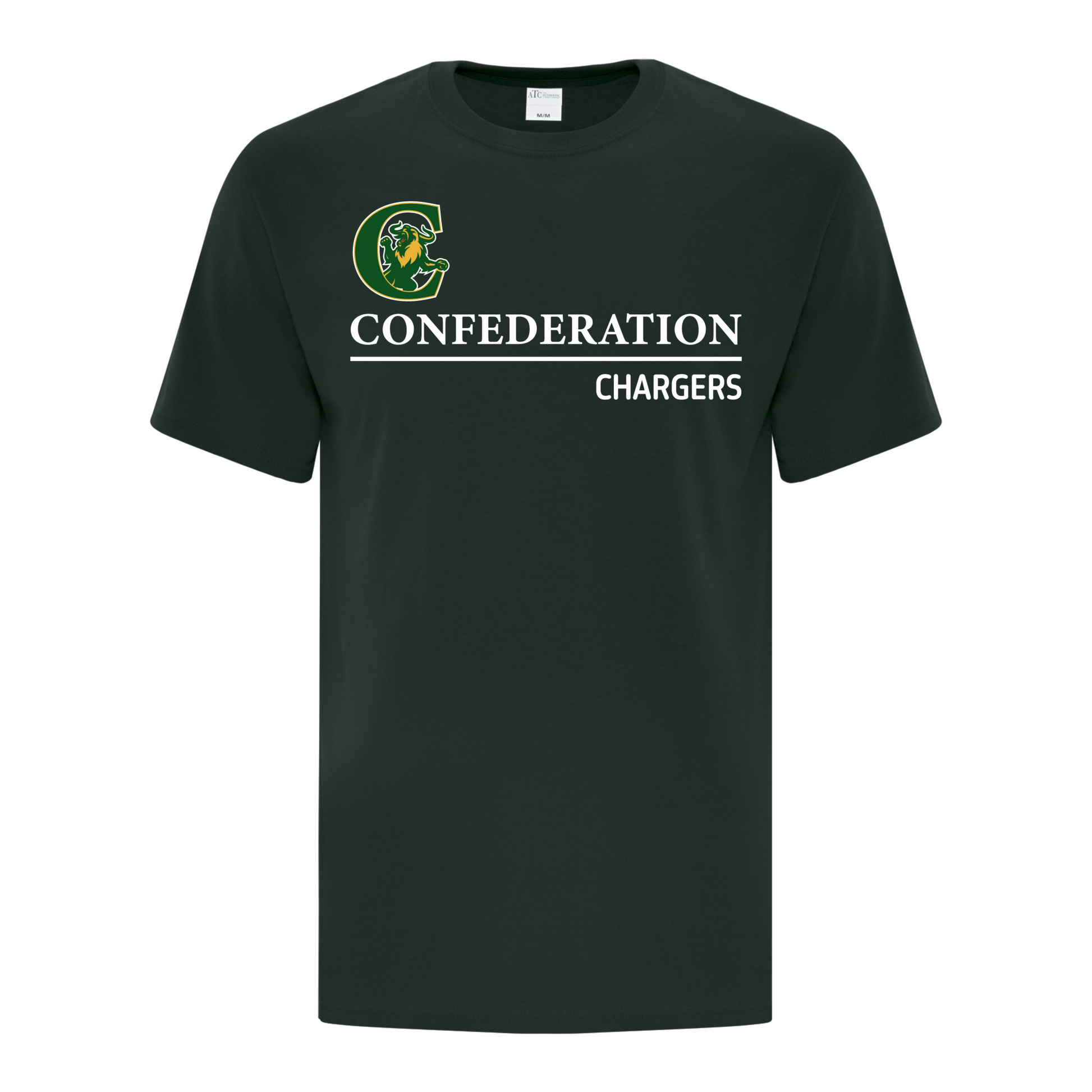 A photo of the Confederation Chargers in colour forest green