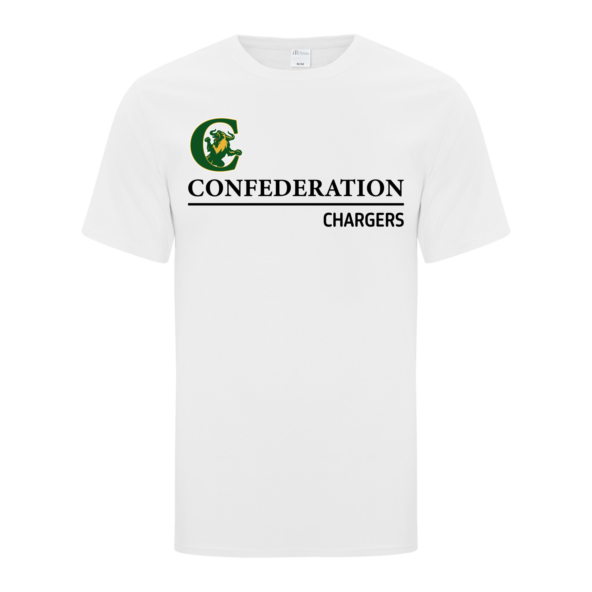 A photo of the Confederation Chargers in colour white
