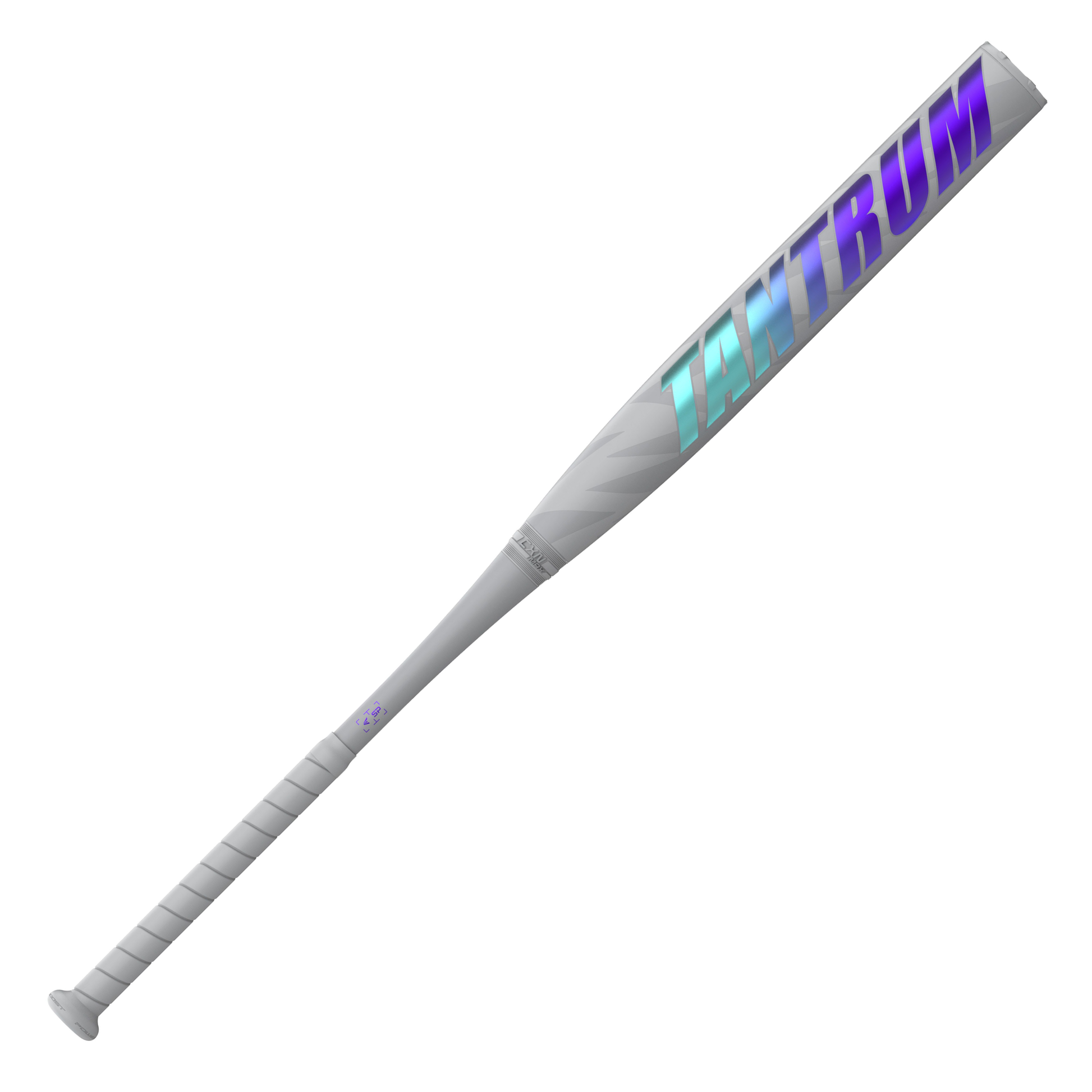 A photo of the Easton Tantrum Motherload 12.5" 2-Piece Slo-Pitch Softball Bat (2026) in colour grey.