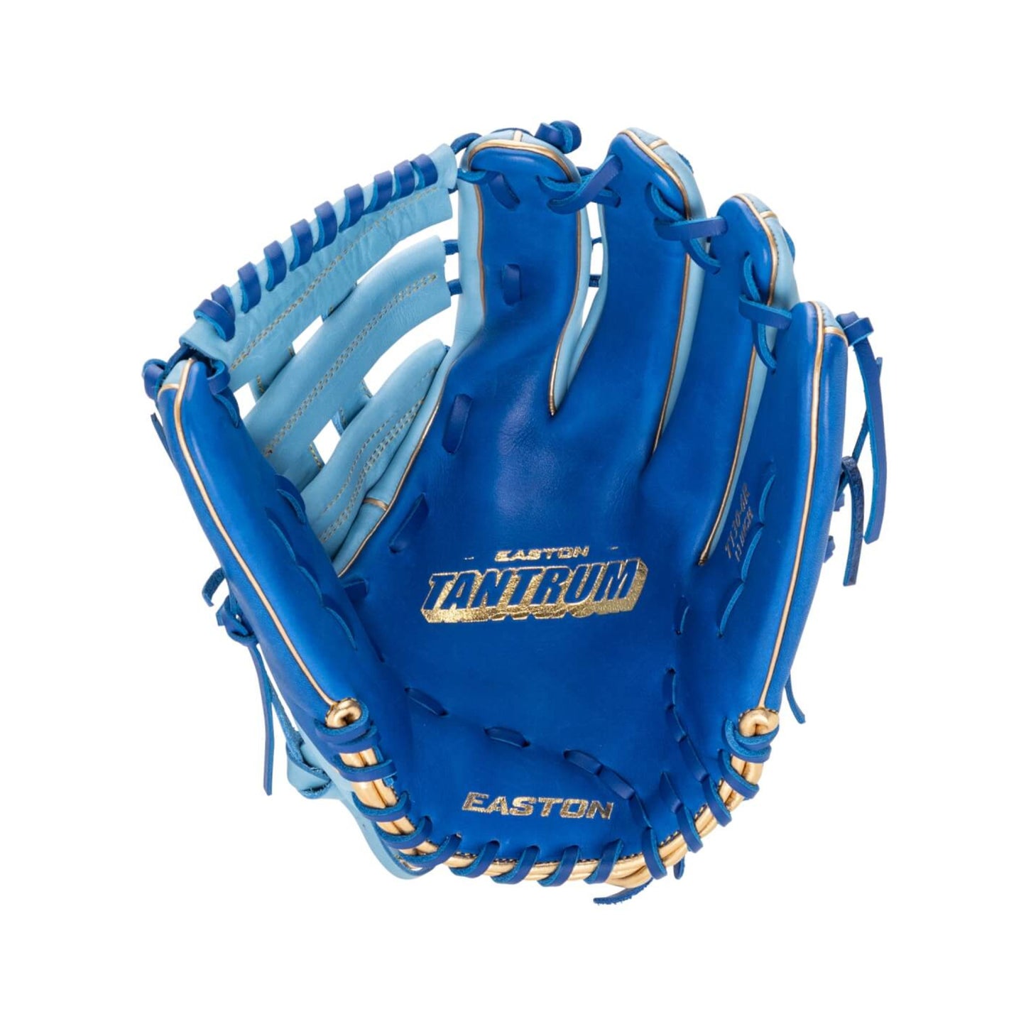 A photo of the Easton Tantrum Series 13" Slow Pitch Softball Glove  in colour blue.