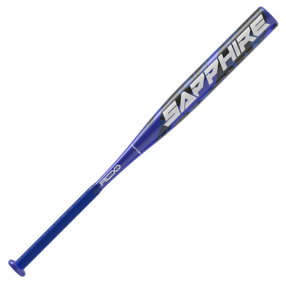 Baseball bat with 'Sapphire' branding on a white background