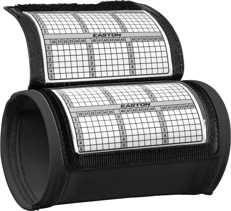 A photo of the Easton Signal Coach Wristband in colour black.