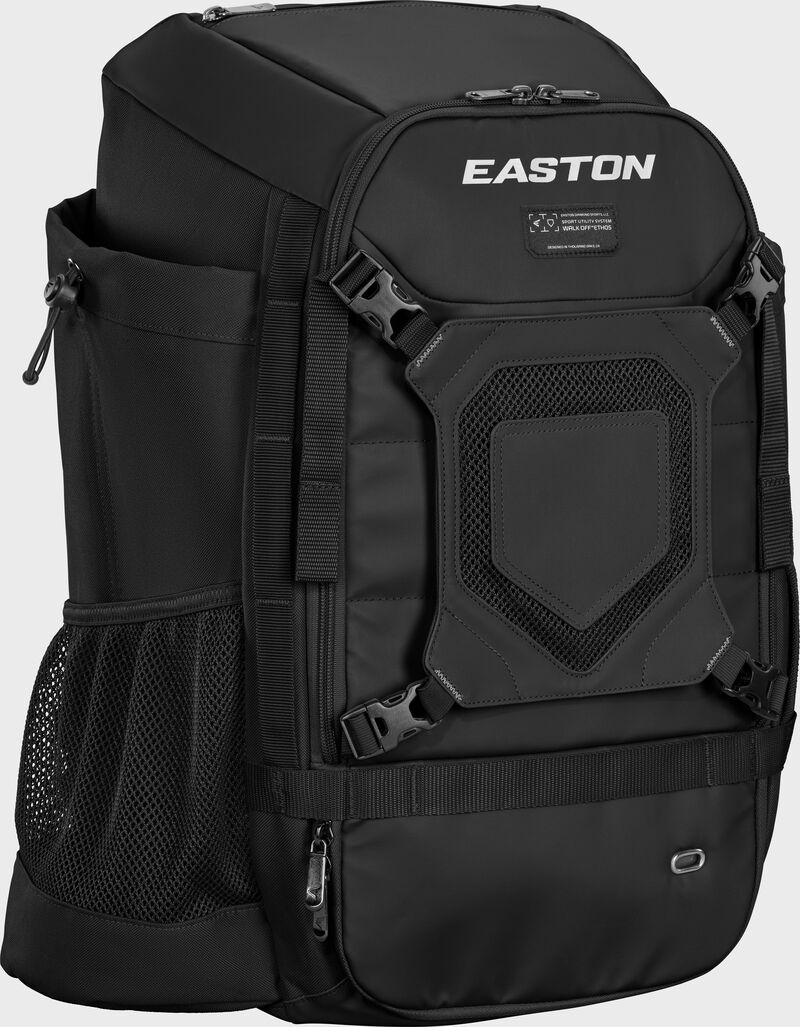 A photo of the Easton Walk-Off Ethos Backpack in colour black.