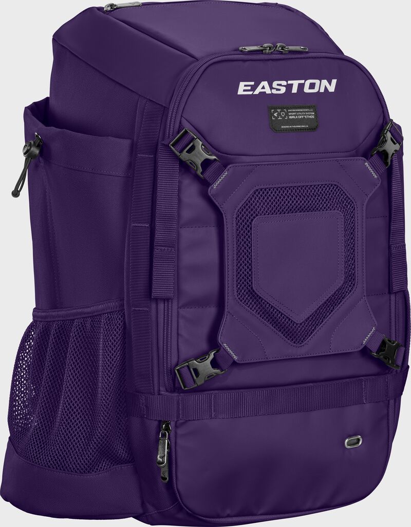 A photo of the Easton Walk-Off Ethos Backpack in colour purple.