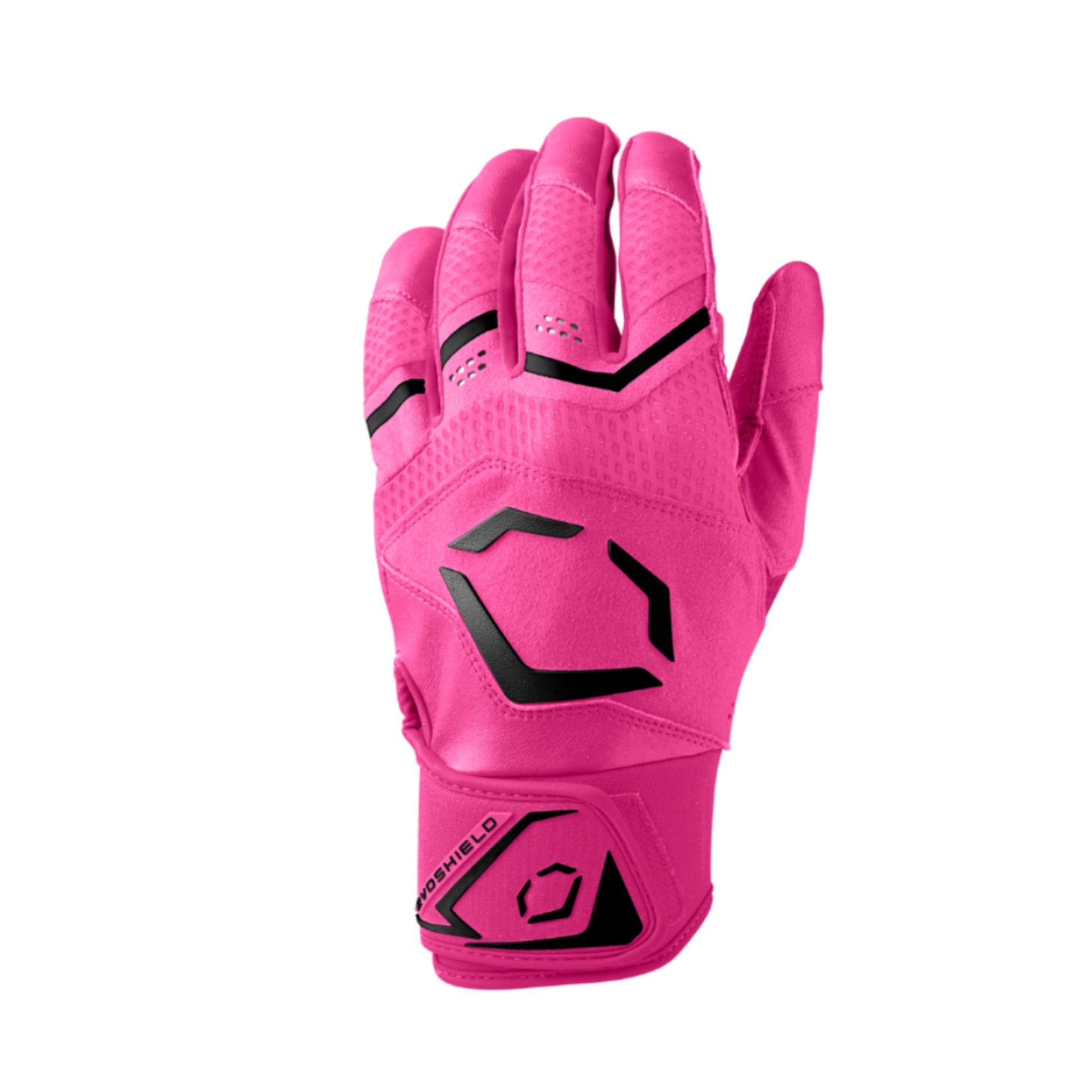 A photo of the EvoShield Carbyne Batting Gloves in colour pink.
