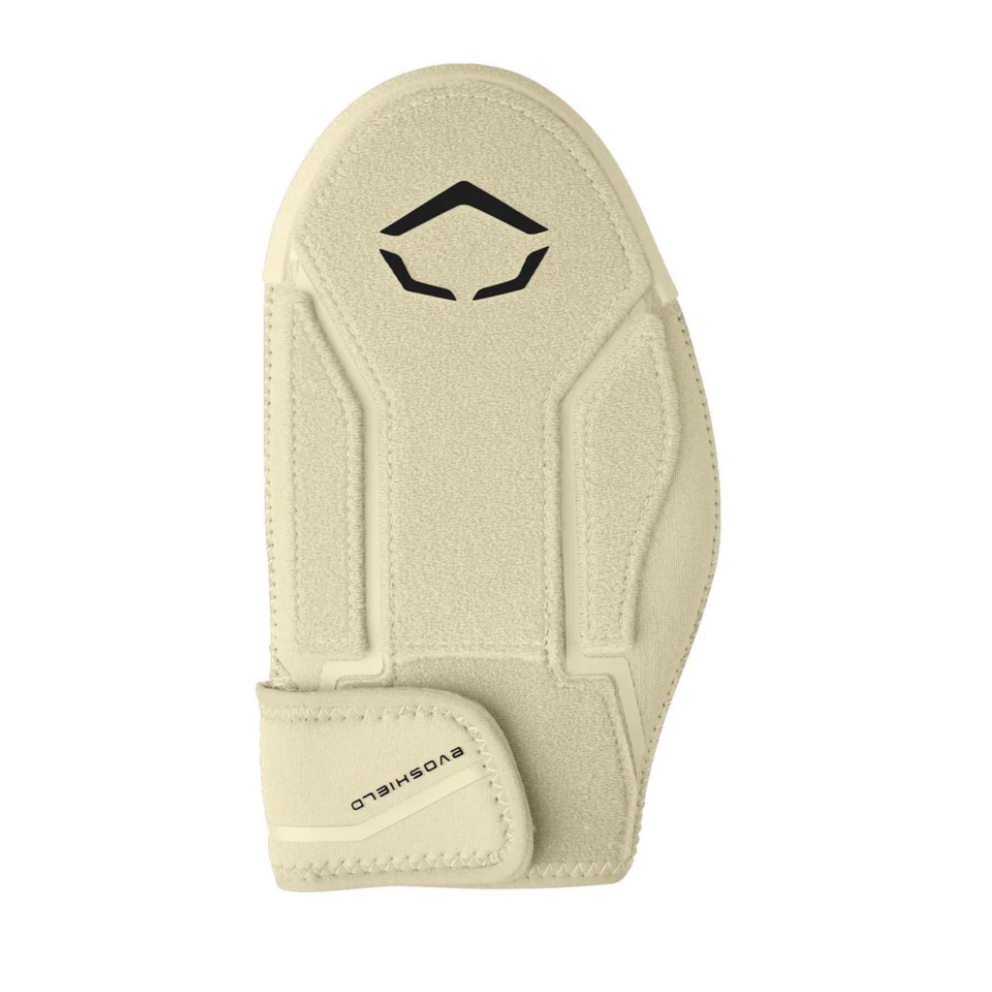 A photo of the Evoshield Shorty 2.0 Sliding Mitt in colour gray sand a white Evo logo.