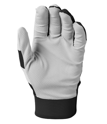 A photo of the Evoshield SRZ-1™ Adult Batting Gloves in colour black and white.
