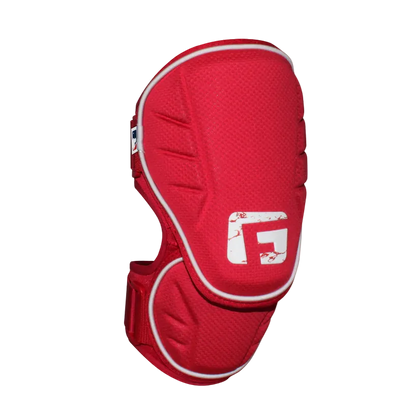 A photo of the G-Form Alpha Baseball Elbow Guard in colour red.