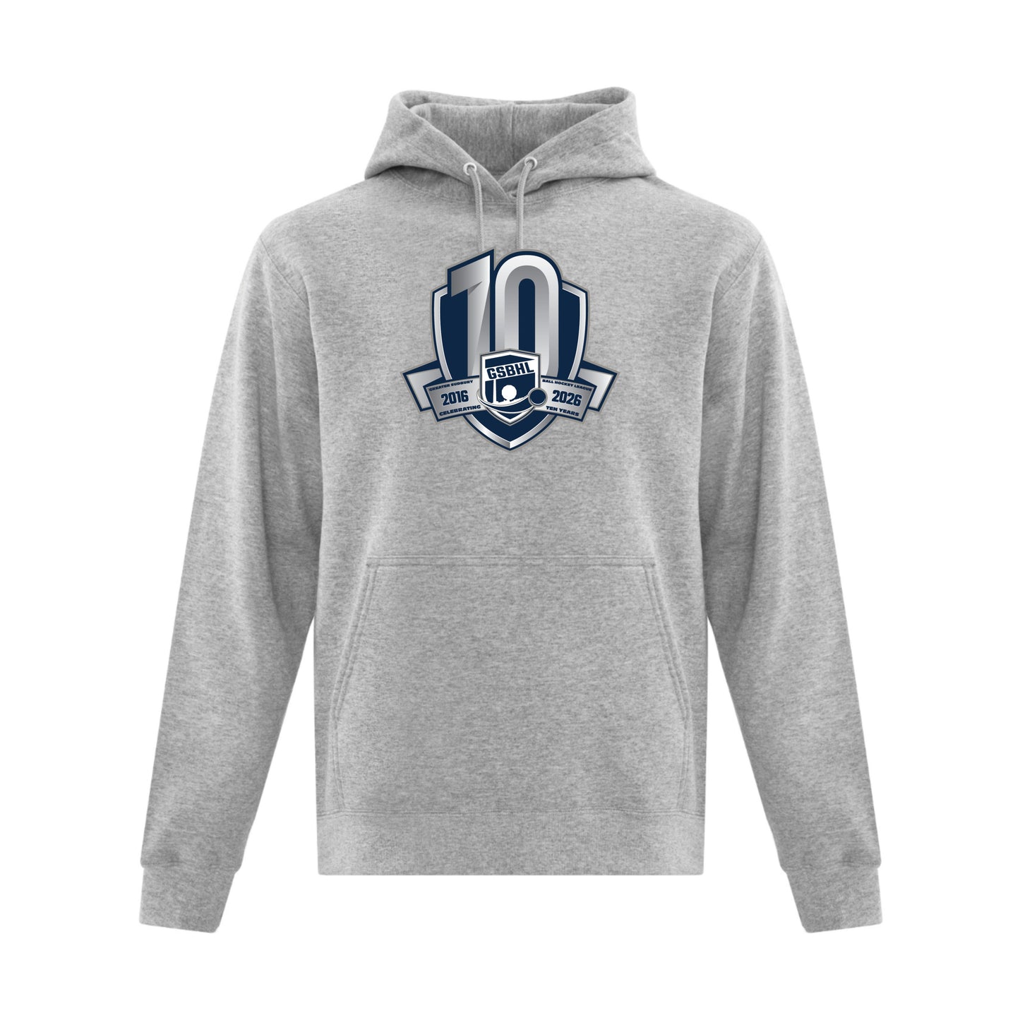 GSBHL 10 Years - Adult Hoodie