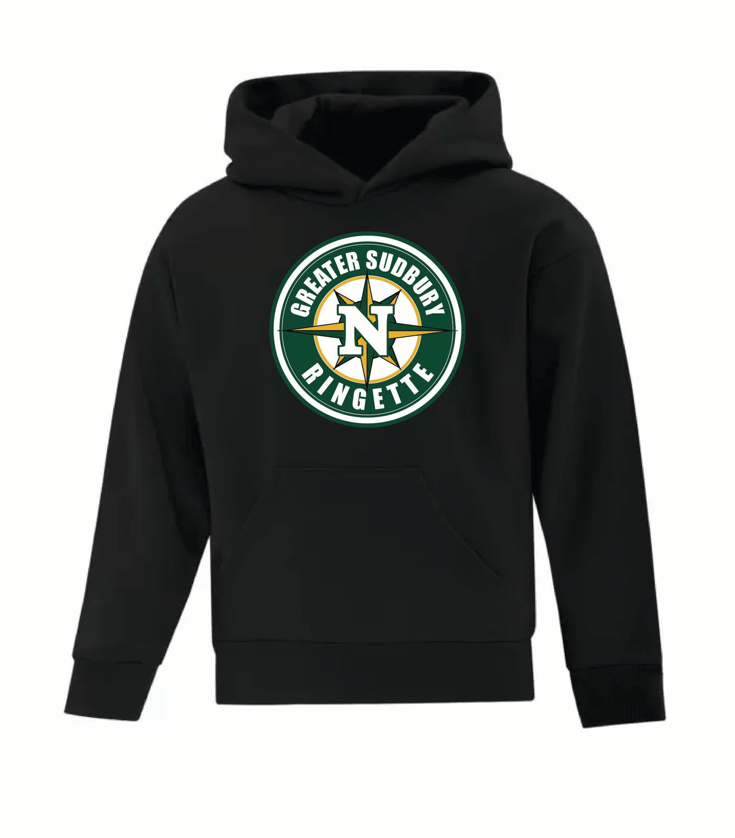 Greater Sudbury Ringette - Youth Gildan Hoodie (Vinyl)