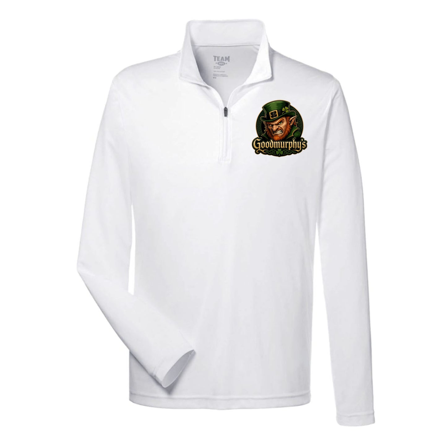 A photo of the Goodmurphy Family - Adult 1/4 Zip in colour white.