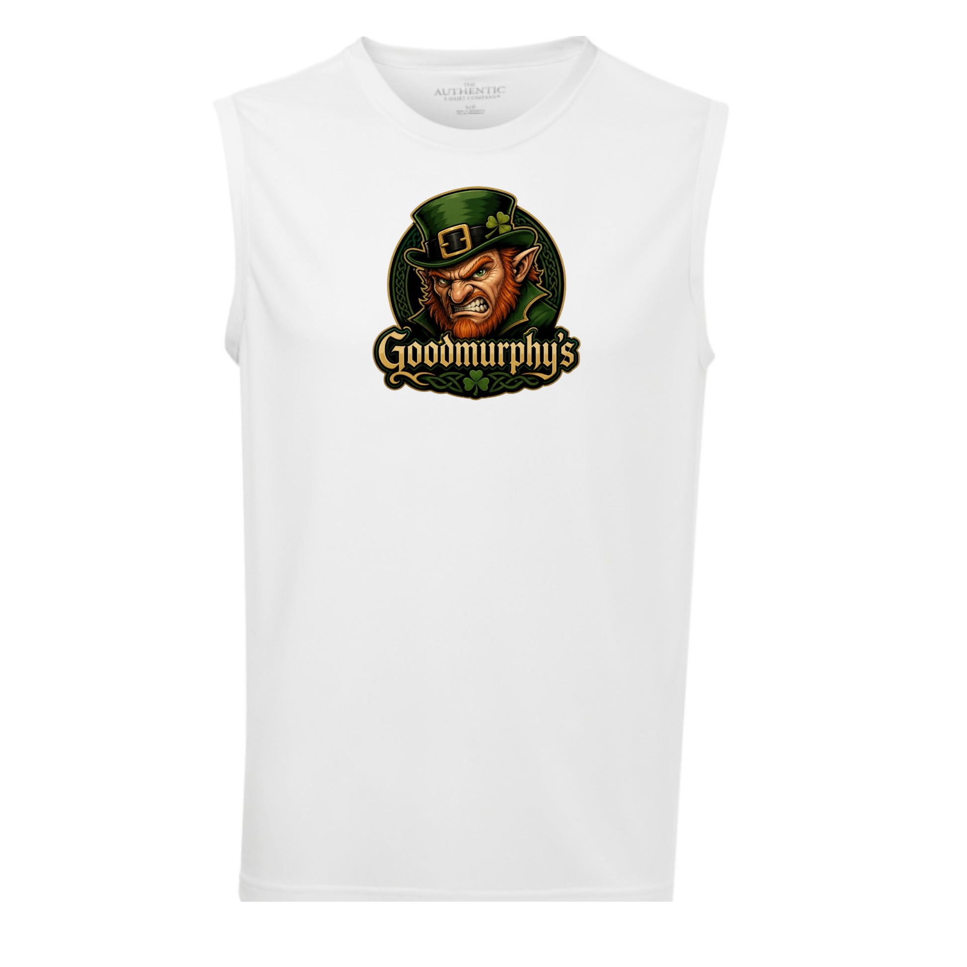 A photo of the Goodmurphy Family Sleeveless in colour white.