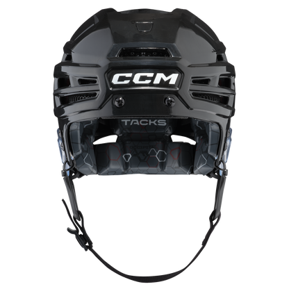 A photo of the CCM Tacks 920 Senior Hockey Helmet in colour black.