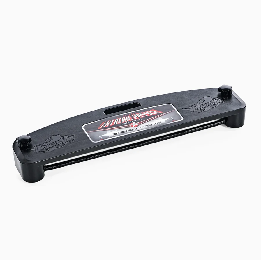 A photo of the HockeyShot Extreme Passer 24" in colour black.
